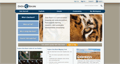 Desktop Screenshot of databasin.org